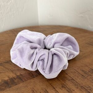 Lavender Velvet Big Scrunchie